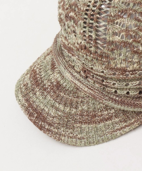 チャイハネ(チャイハネ)の「【チャイハネ】ノマドツバ付きニットキャップ(キャップ・レディース・ベージュ/グリーン/グレー・FREE)」の7枚目の写真