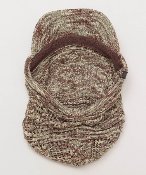 チャイハネ(チャイハネ)の「【チャイハネ】ノマドツバ付きニットキャップ(キャップ・レディース・ベージュ/グリーン/グレー・FREE)」の8枚目の写真