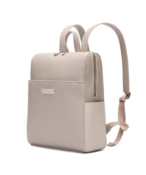 MERCURYDUO(マーキュリーデュオ)の「【MERCURYDUO/マーキュリーデュオ 】 ベルトネーム リュック(バックパック/リュック・レディース・ブラック/ネイビー/グレイッシュベージュ・FREE)」の4枚目の写真