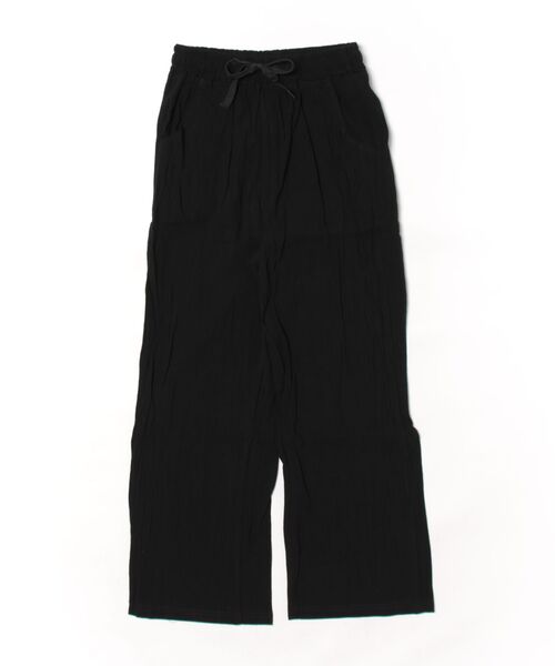 BLANC FICELLE(ブランフィセル)の「綿混 ワイドパンツ(その他パンツ・レディース・ブラック/グレー/ホワイト・M/L/XL)」の12枚目の写真