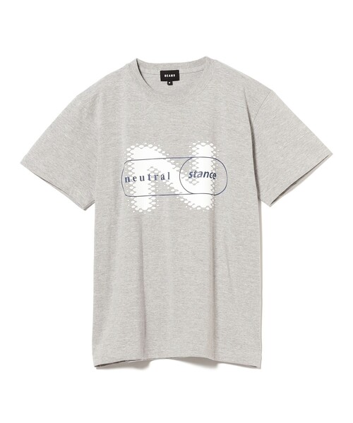 BEAMS T(ビームスティー)の「BEAMS / neutral stance T-SHIRT(Tシャツ/カットソー・メンズ・グレー/ブラック・S/M/L/XL)」の2枚目の写真