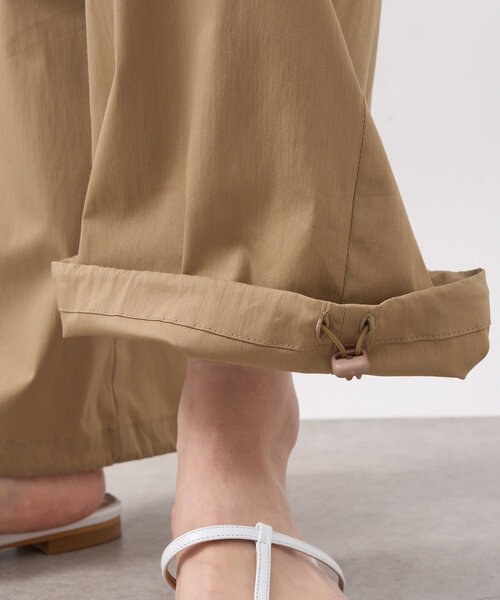 RIVE DROITE(リヴドロワ)の「【接触冷感】ドロストベイカーパンツ(その他パンツ・レディース・ブラック/ベージュ/カーキ・38/36)」の20枚目の写真