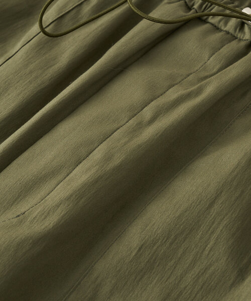 RIVE DROITE(リヴドロワ)の「【接触冷感】ドロストベイカーパンツ(その他パンツ・レディース・ブラック/ベージュ/カーキ・38/36)」の4枚目の写真