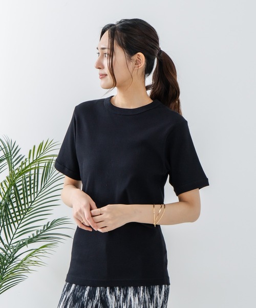 HANES(ヘインズ)の「【HANES/ヘインズ】BEEFY リブクルーネックTシャツ(Tシャツ/カットソー・メンズ・ブラック/ホワイト・MEDIUM/SMALL/X-LARGE/LARGE)」の22枚目の写真