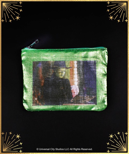 Casselini（キャセリーニ）の「【WICKED×Casselini】ムービーポーチ（ポーチ・レディース・グリーン/シルバー/ゴールド/ピンク・FREE）」の2枚目の写真