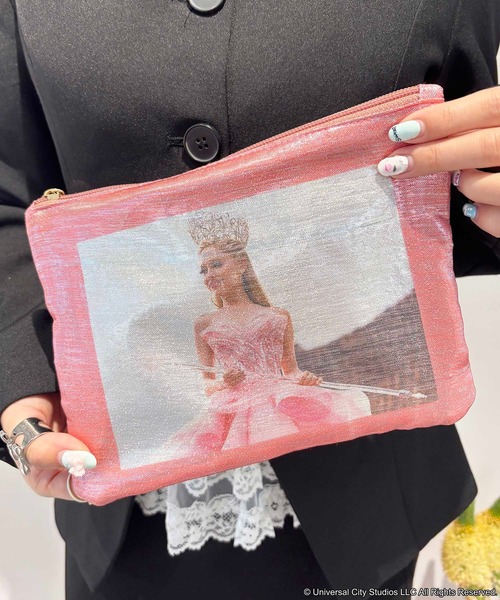 Casselini（キャセリーニ）の「【WICKED×Casselini】ムービーポーチ（ポーチ・レディース・グリーン/シルバー/ゴールド/ピンク・FREE）」の22枚目の写真