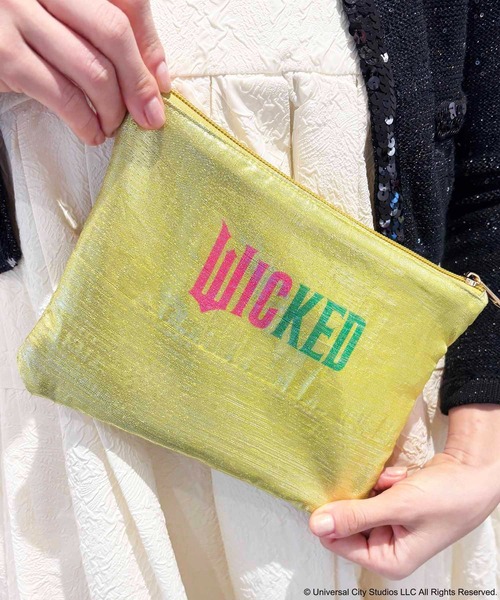 Casselini（キャセリーニ）の「【WICKED×Casselini】ムービーポーチ（ポーチ・レディース・グリーン/シルバー/ゴールド/ピンク・FREE）」の18枚目の写真