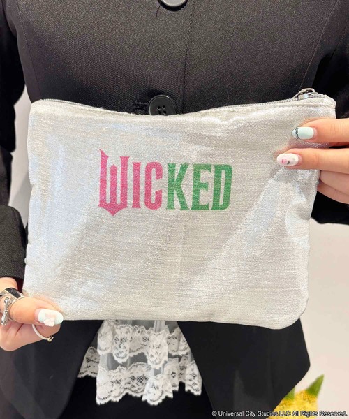 Casselini（キャセリーニ）の「【WICKED×Casselini】ムービーポーチ（ポーチ・レディース・グリーン/シルバー/ゴールド/ピンク・FREE）」の15枚目の写真