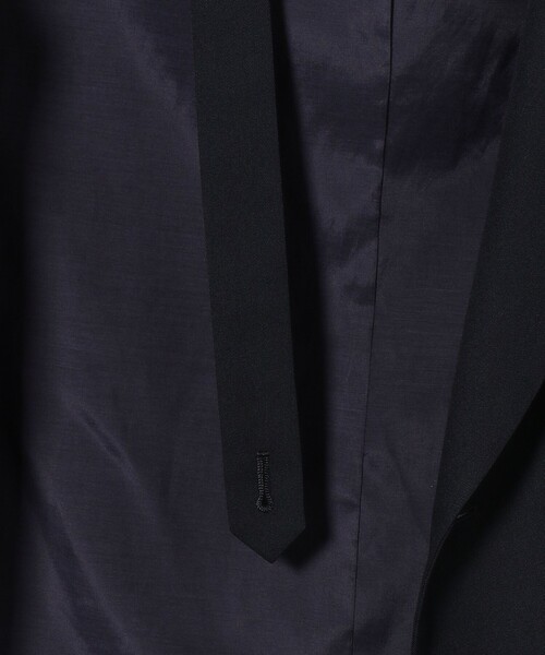 6（ロク）の「＜6(ROKU)＞ピークド ラペル ジャケット（テーラードジャケット・レディース・ネイビー・38/36）」の10枚目の写真