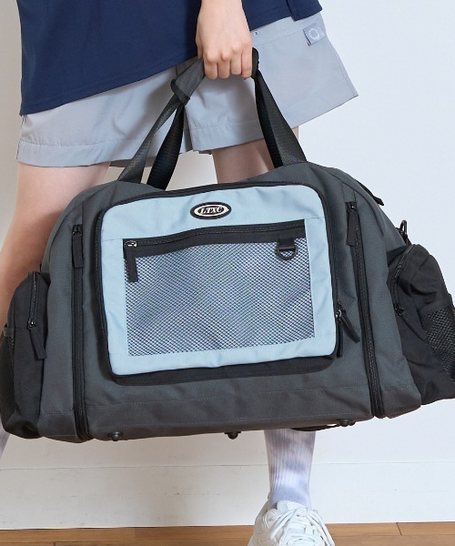 【容量43-50L】【LTXC】拡張ボストンバッグ
