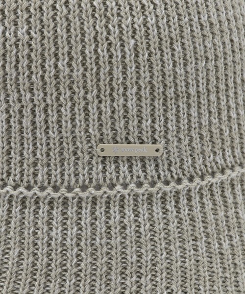 Snow Peak(スノーピーク)の「Snow Peak / Summer Knit Hat サマーニットハット 帽子(ハット・メンズ・ピンク/オリーブ/ブラック/ベージュ・M)」の9枚目の写真