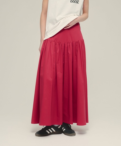 【SinceThen】 Flare Volume Skirt フレア ボリューム スカート クラネ CLANE VOLUME FLARE SKIRT （BLACK） -ファッション通販