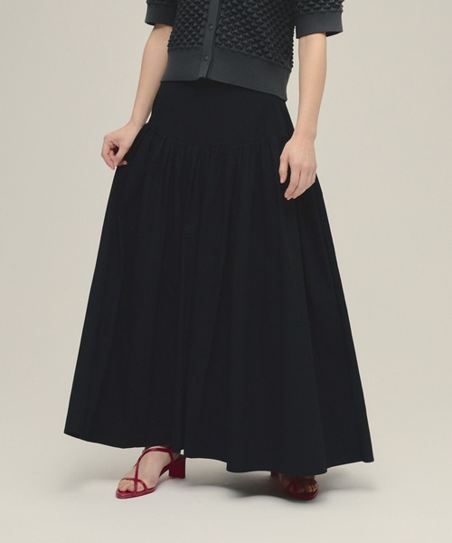 スカート ORR Flare Volume Skirt mizuiro ind｜ボリューム フレア スカート ロングスカート