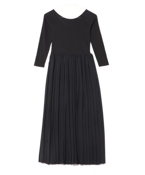ST.ROONEY(セントルーニー)の「リブトッププリーツワンピース【低身長・小柄女性向け】(ワンピース・レディース・ブラック系その他/ブラック・XS)」の8枚目の写真