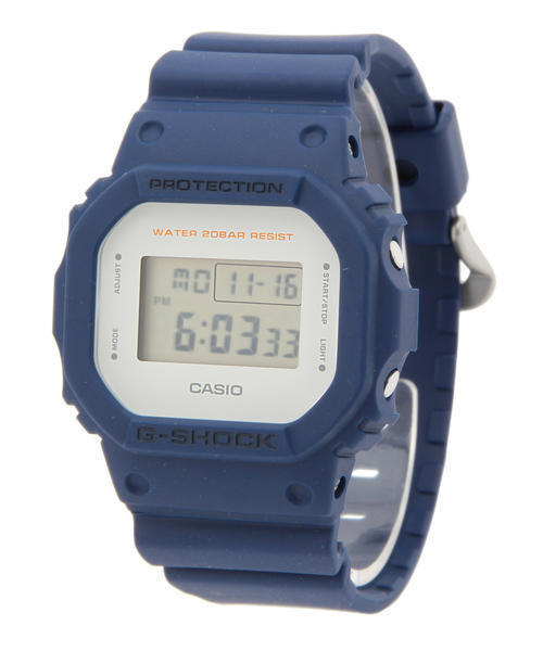 G-SHOCK(ジーショック)の「G-SHOCK / “DW5600M-8JF, -3JF, -2JF”(アナログ腕時計・レディース・ライトグレー/オリーブ/ネイビー・ONE SIZE)」の6枚目の写真