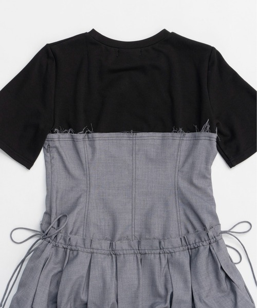MAISON SPECIAL メゾンスペシャル ドッキングバルーンヘムTシャツ Docking Balloon Hem T-shirt