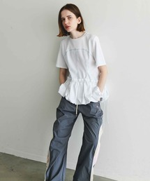 Docking Balloon Hem T-shirt/ドッキングバルーンヘムTシャツ
