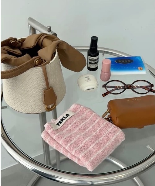 Lutim by u(ルチバイユー)の「Ribbon basket bag / リボンバスケットバック(ハンドバッグ・レディース・ナチュラル/ブラック・FREE)」の22枚目の写真