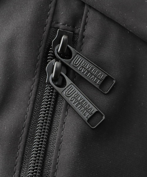 UNIVERSAL OVERALL(ユニバーサルオーバーオール)の「撥水 ソフトポリエステル ワンショルダー スリング ボディバッグ 大容量(ボディバッグ/ウエストポーチ・メンズ・ブラック・FREE)」の17枚目の写真