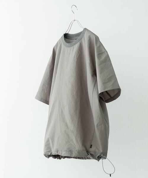 EKAL(エカル)の「『吸水速乾/軽量』DotAir SHORT-SLEEVE PULLOVER(Tシャツ/カットソー・メンズ・グレー/ブラック/ネイビー/ミント/チャコールグレー・MEDIUM/LARGE)」の3枚目の写真