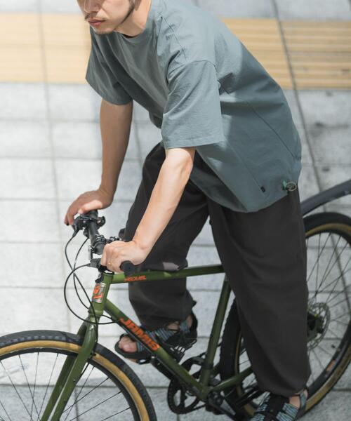 EKAL(エカル)の「『吸水速乾/軽量』DotAir SHORT-SLEEVE PULLOVER(Tシャツ/カットソー・メンズ・グレー/ブラック/ネイビー/ミント/チャコールグレー・MEDIUM/LARGE)」の6枚目の写真