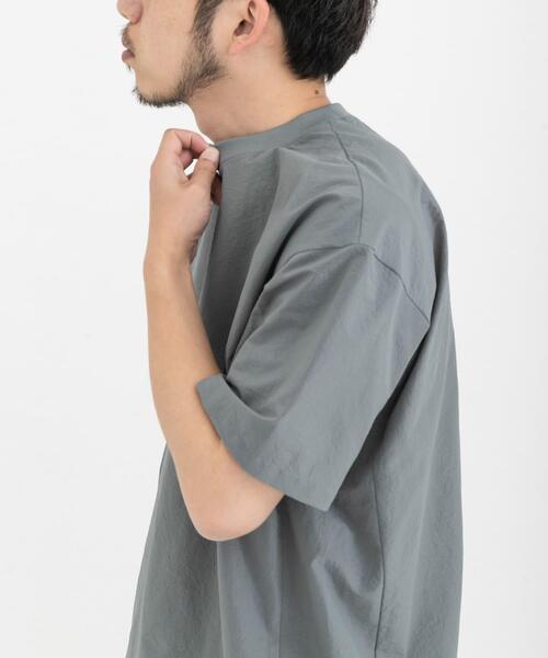EKAL(エカル)の「『吸水速乾/軽量』DotAir SHORT-SLEEVE PULLOVER(Tシャツ/カットソー・メンズ・グレー/ブラック/ネイビー/ミント/チャコールグレー・MEDIUM/LARGE)」の11枚目の写真