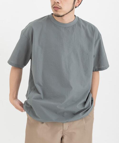 EKAL(エカル)の「『吸水速乾/軽量』DotAir SHORT-SLEEVE PULLOVER(Tシャツ/カットソー・メンズ・グレー/ブラック/ネイビー/ミント/チャコールグレー・MEDIUM/LARGE)」の12枚目の写真