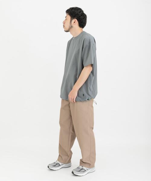 EKAL(エカル)の「『吸水速乾/軽量』DotAir SHORT-SLEEVE PULLOVER(Tシャツ/カットソー・メンズ・グレー/ブラック/ネイビー/ミント/チャコールグレー・MEDIUM/LARGE)」の16枚目の写真