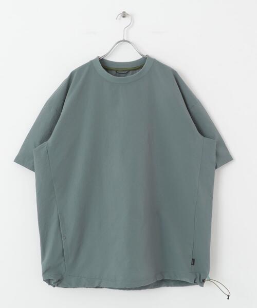 EKAL(エカル)の「『吸水速乾/軽量』DotAir SHORT-SLEEVE PULLOVER(Tシャツ/カットソー・メンズ・グレー/ブラック/ネイビー/ミント/チャコールグレー・MEDIUM/LARGE)」の18枚目の写真
