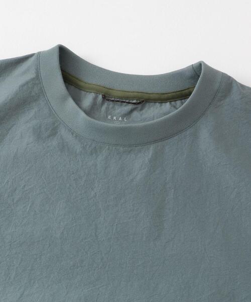 EKAL(エカル)の「『吸水速乾/軽量』DotAir SHORT-SLEEVE PULLOVER(Tシャツ/カットソー・メンズ・グレー/ブラック/ネイビー/ミント/チャコールグレー・MEDIUM/LARGE)」の19枚目の写真