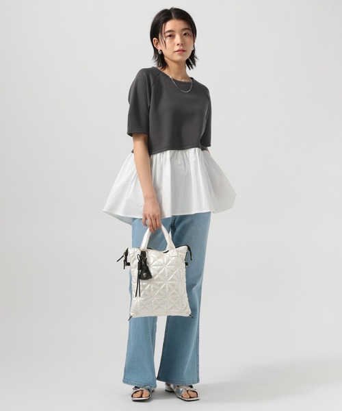 BAYFLOW（ベイフロー）の「ダブルリボンサンダル（サンダル・レディース・シルバー/ゴールド・MEDIUM/LARGE）」の6枚目の写真