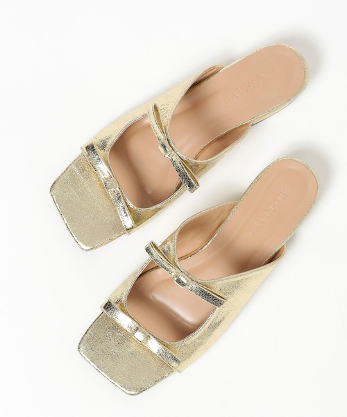 BAYFLOW（ベイフロー）の「ダブルリボンサンダル（サンダル・レディース・シルバー/ゴールド・MEDIUM/LARGE）」の18枚目の写真