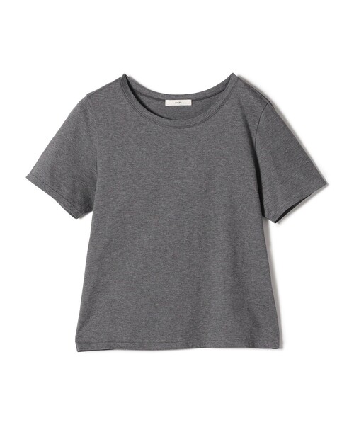 SHIPS（シップス）の「ギザコットン ベーシック TEE（Tシャツ/カットソー・レディース・ダークグレー/ホワイト・ONE SIZE）」の10枚目の写真