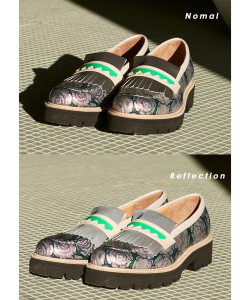 JUCO.（ジュコ）の「ロマンスローファー（ローファー・レディース・ピンク・25cm/24.5cm/24cm/23.5cm/23cm）」の4枚目の写真