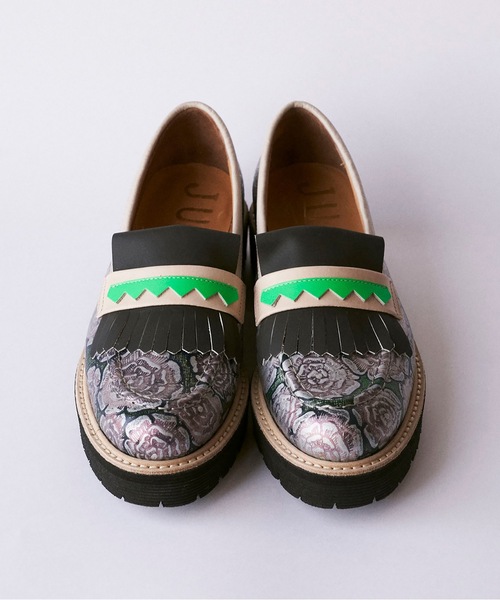 JUCO.（ジュコ）の「ロマンスローファー（ローファー・レディース・ピンク・25cm/24.5cm/24cm/23.5cm/23cm）」の3枚目の写真