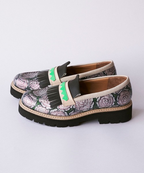 JUCO.（ジュコ）の「ロマンスローファー（ローファー・レディース・ピンク・25cm/24.5cm/24cm/23.5cm/23cm）」の2枚目の写真