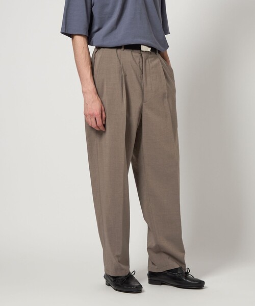 Steven Alan（スティーブンアラン）の「＜Steven Alan＞ RENULNN アウト ワンプリーツ スラックス（スラックス・メンズ・ダークグレー/モカ/ブラック・S/M/L/XL）」の15枚目の写真
