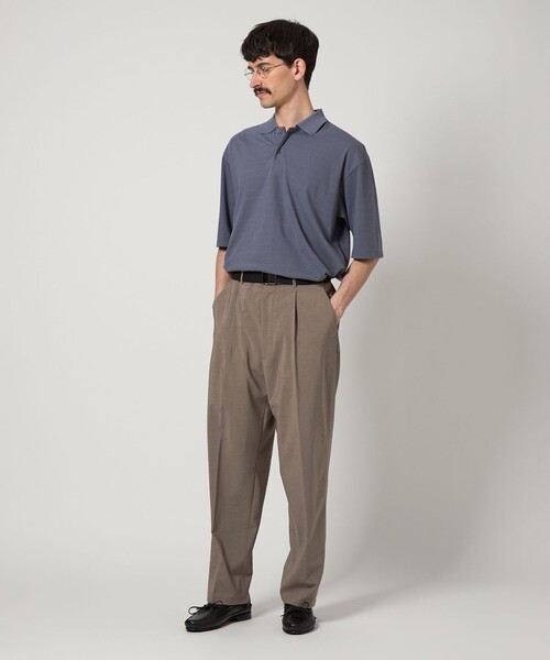 ＜Steven Alan＞ RENULNN アウト ワンプリーツ スラックス Steven Alan（スティーブンアラン）の「＜Steven Alan＞ RENULNN