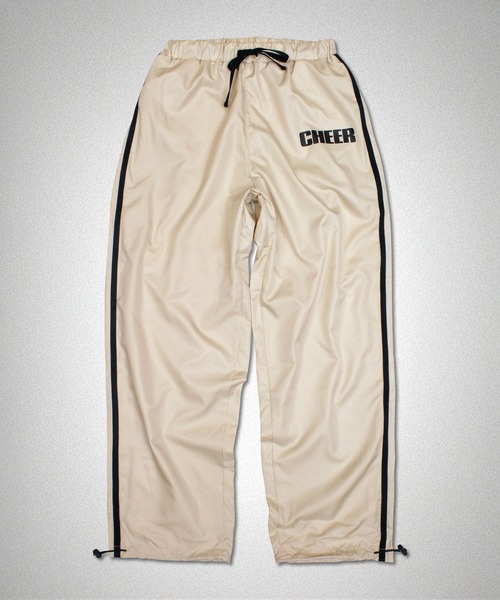 CHEER(チアー)の「サイドラインシャカシャカロングパンツ(その他パンツ・レディース・ベージュ/ブラック/ホワイト・S/L/M)」の6枚目の写真