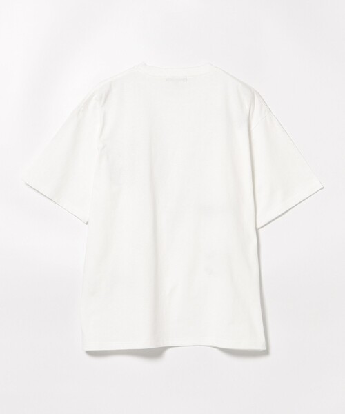 BEAMS HEART（ビームスハート）の「【ユニセックス】レタード ショート スリーブ Tシャツ（Tシャツ/カットソー・メンズ・ホワイト/ライトグレー・LARGE/SMALL/MEDIUM）」の9枚目の写真