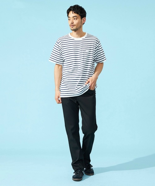 EDWIN(エドウィン)の「EDWIN エドウィン【夏用】ハタラクロ メンズ COOL ストレートパンツ ストレッチ ドライタッチ 速乾(その他パンツ・メンズ・ブラック・MEDIUM/LARGE/X-LARGE/SMALL)」の9枚目の写真