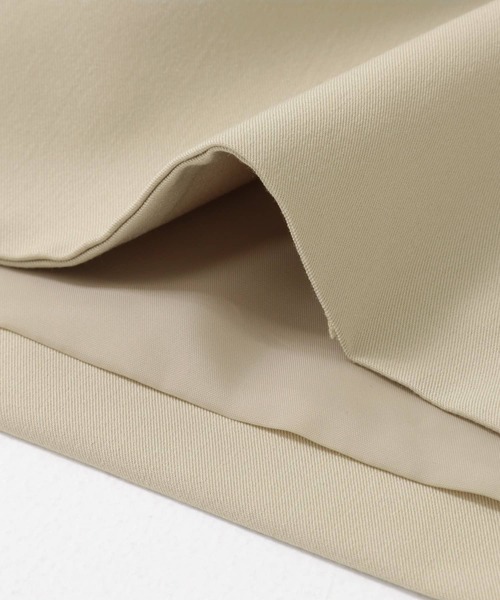 SENSE OF PLACE by URBAN RESEARCH(センスオブプレイスバイアーバンリサーチ)の「テーラードクロップドジレ(ベスト・レディース・ベージュ/ブラック/チャコールグレー・ONE)」の10枚目の写真