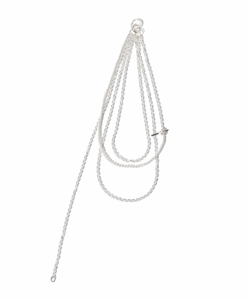 blanc iris（ブランイリス）の「blanc iris / ウエストチェーン ＆ ネックレス《ESTNATION EXCLUSIVE》（ネックレス・レディース・シルバー・FREE）」の4枚目の写真