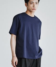 WYM LIDNM�i�E�B�� �o�C ���h���j�́uEXTRA FINE COTTON BASIC TEE -SLIM CROPPED FIT-(V-NECK / CREW-NECK)�iT�V���c/�J�b�g�\�[�j�v