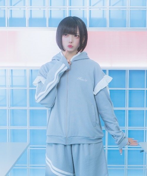 フリル天使フード付きジャージ（ジャージ）｜Hauls（ハウルズ