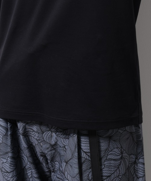 NANO universe（ナノユニバース）の「シルケットスムースノースリブプルオーバー（タンクトップ・メンズ・ブラック/スミクロ/ホワイト・S/M/L）」の5枚目の写真