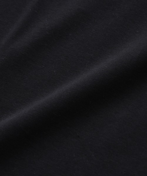 NANO universe（ナノユニバース）の「シルケットスムースノースリブプルオーバー（タンクトップ・メンズ・ブラック/スミクロ/ホワイト・S/M/L）」の4枚目の写真