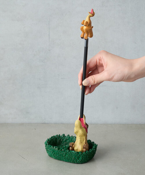 BIRTHDAY BAR(バースデイバー)の「デスクオーガナイザー&ペンシル ティラノサウルス(その他雑貨・レディース・グリーン・0)」の3枚目の写真