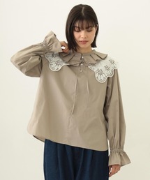 MILKFED. | MULTI RUFFLE COLLAR BLOUSE(シャツ/ブラウス)