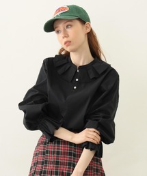 MILKFED. | MULTI RUFFLE COLLAR BLOUSE(シャツ/ブラウス)